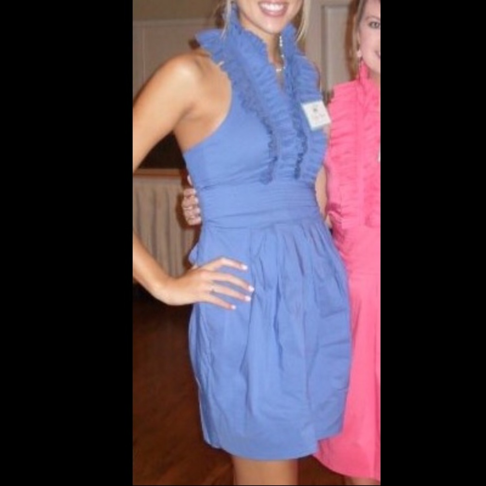 BCBG backless dress