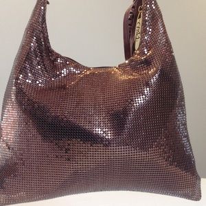 Whiting Davis hobo mesh bag. With dust bag.