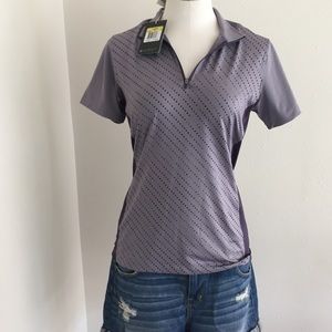 NWT Nike Golf shirt in size small purple