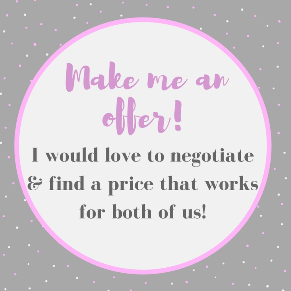 Check out my closet and make me an offer!