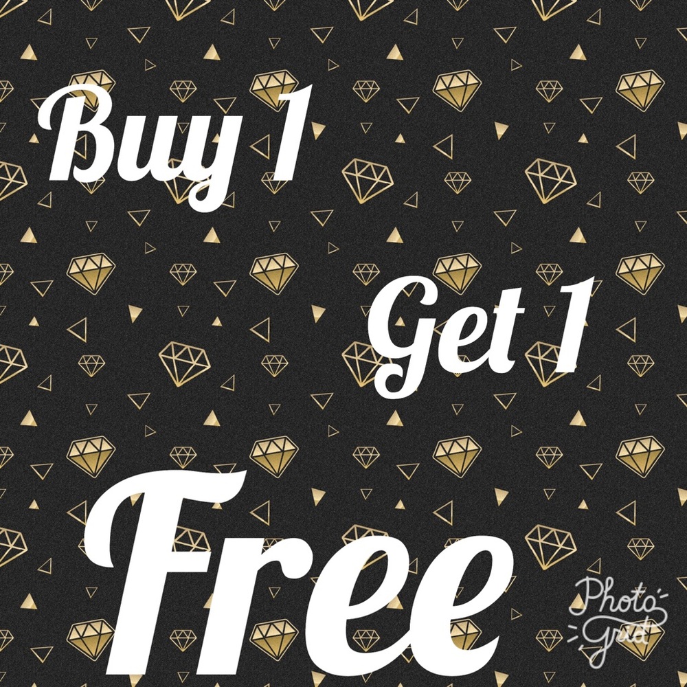 Buy one get one free