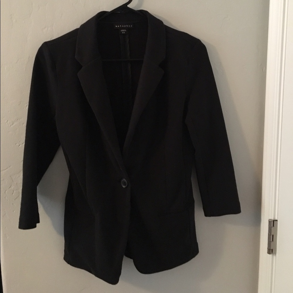 Metaphor Black Blazer