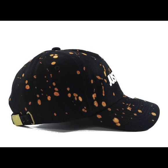SuperlineATL Accessories - Bleached Just Trap Dad Cap - Black SuperlineATL Accessories - Bleached Just Trap Dad Cap - Black