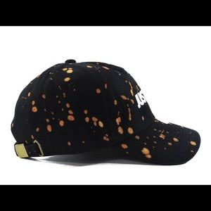 SuperlineATL Accessories - 🚫Sold🚫Bleached Just Trap Dad Cap - Black SuperlineATL Accessories - 🚫Sold🚫Bleached Just Trap Dad Cap - Black