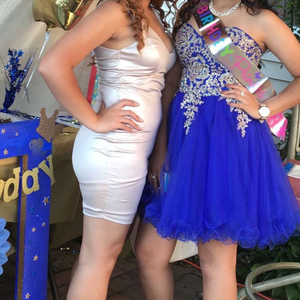 Gold fashion nova dress