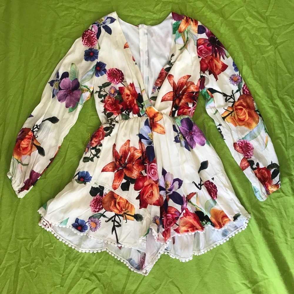 Floral Romper