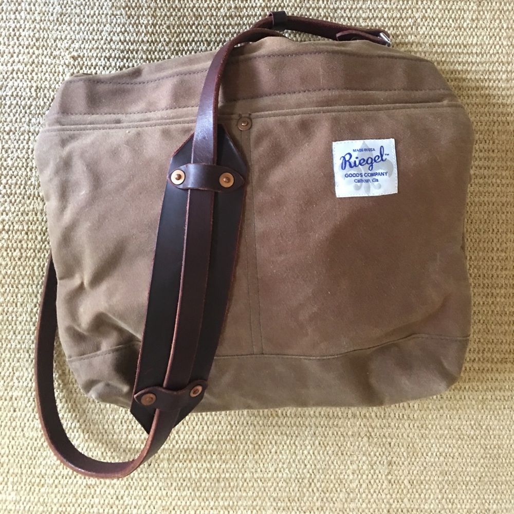 Riegel Goods Company Foldover Messenger Bag