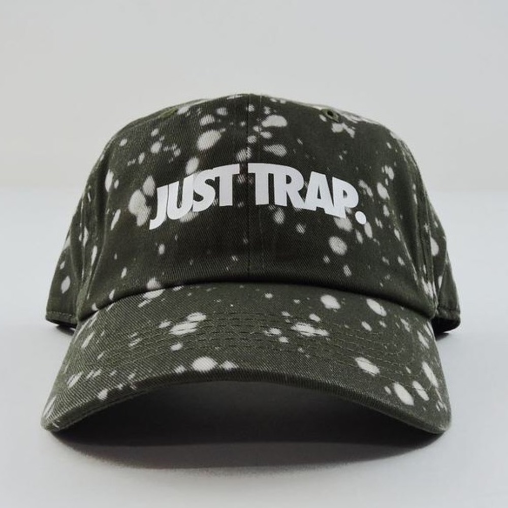 🚫Sold🚫Bleached Just Trap Dad Cap - Picture 1 of 1