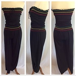 venus smocked jumpsuit