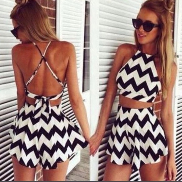 Dresses & Skirts - SOLD Boutique wave set