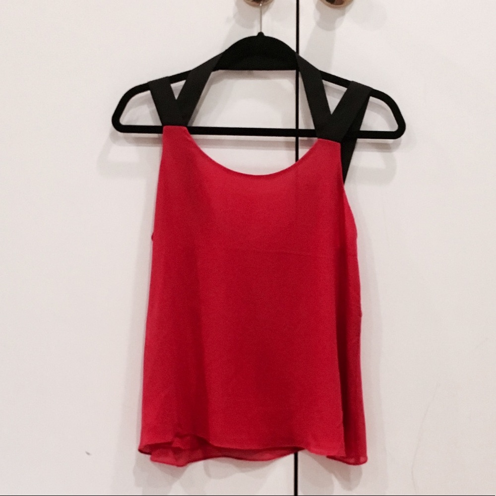 Naked Zebra hot pink shirt: size small