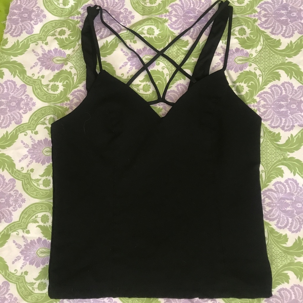 Strappy crop top