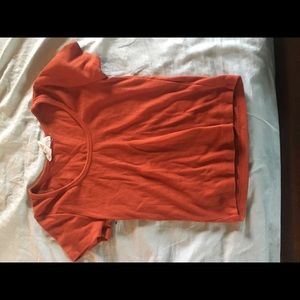 Orange F21 Crop Top