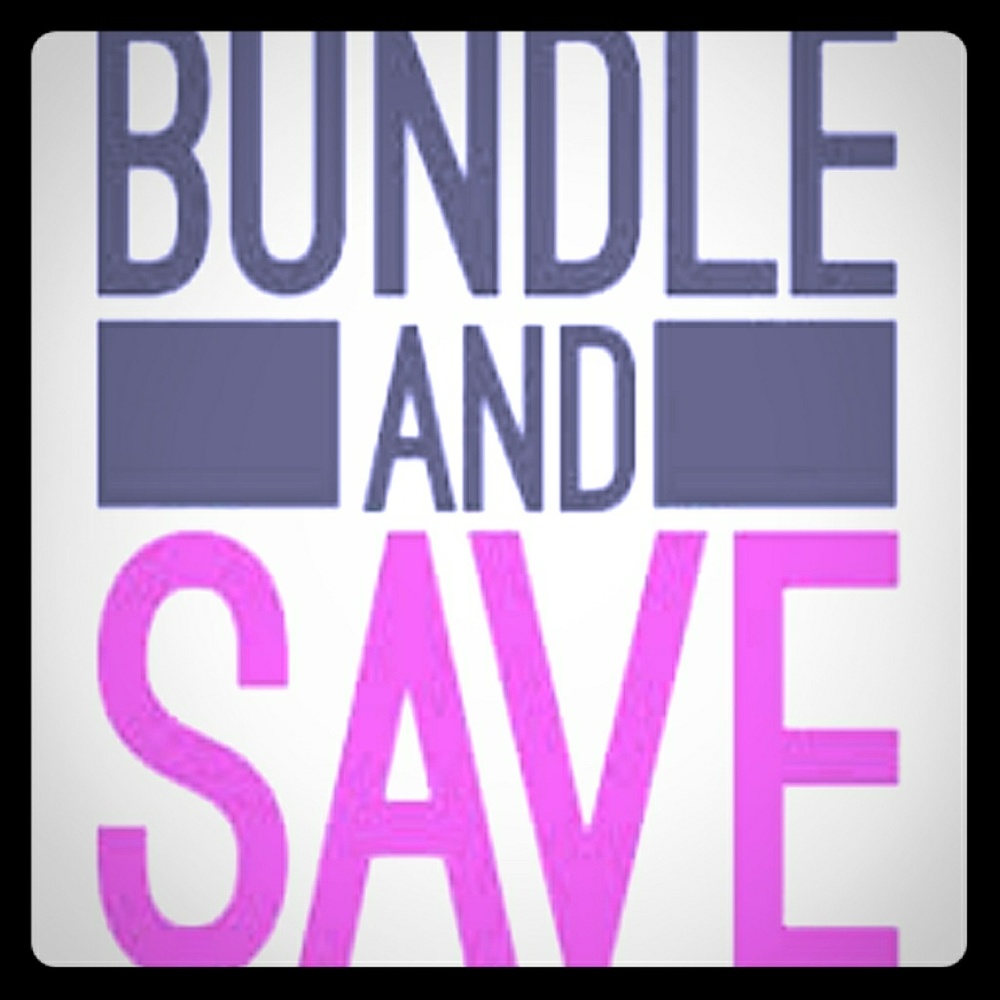 Bundle and save on any items