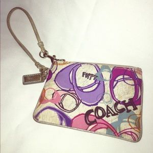 Coach wristlet