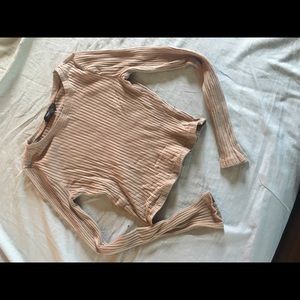 Nude F21 Crop Top