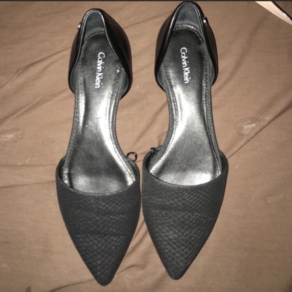 Calvin Klein flats
