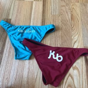 Two Kauai bikini bottoms for @makibis