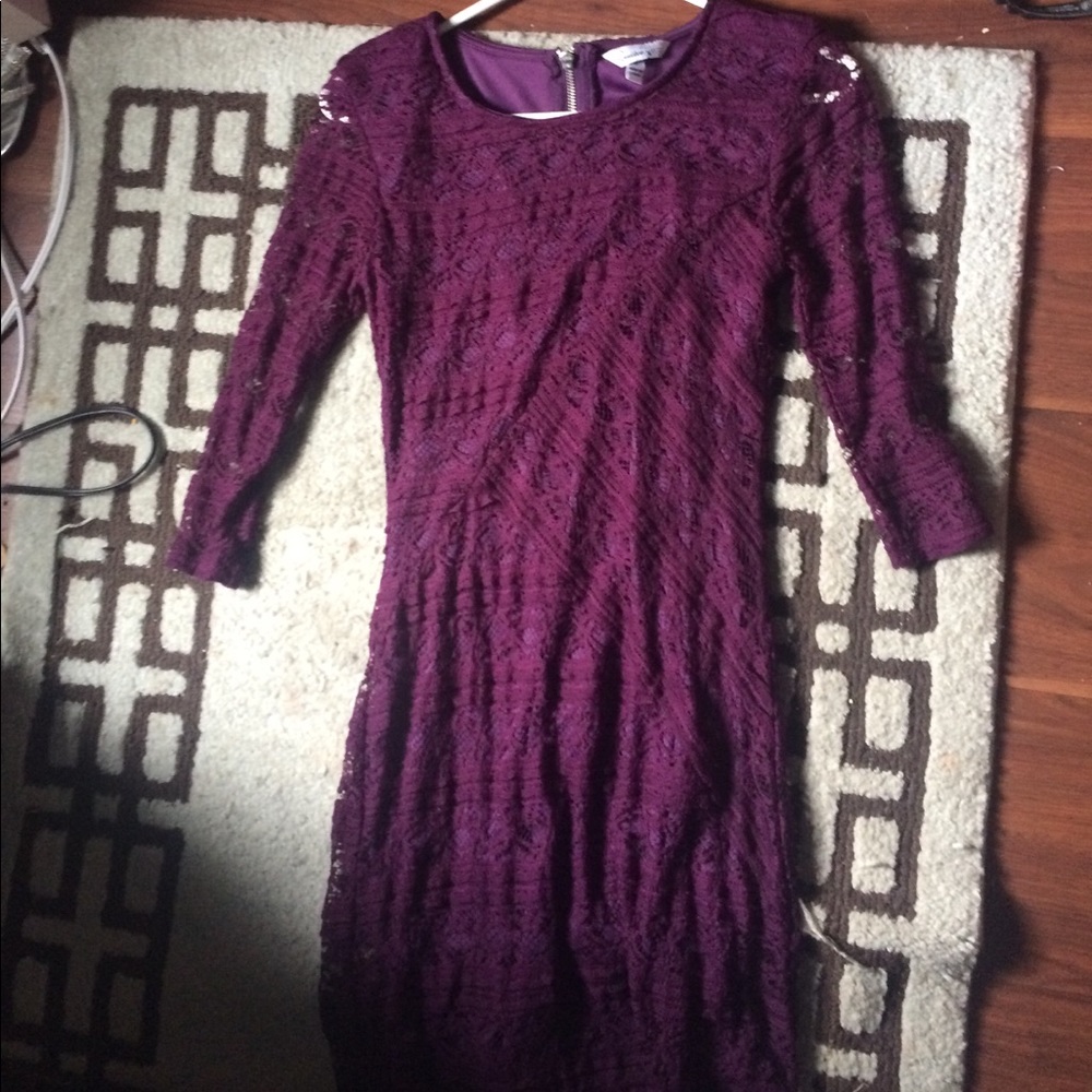 Laced cocktail dress