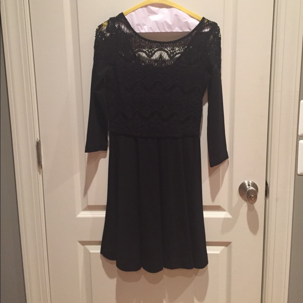 Classic black dress