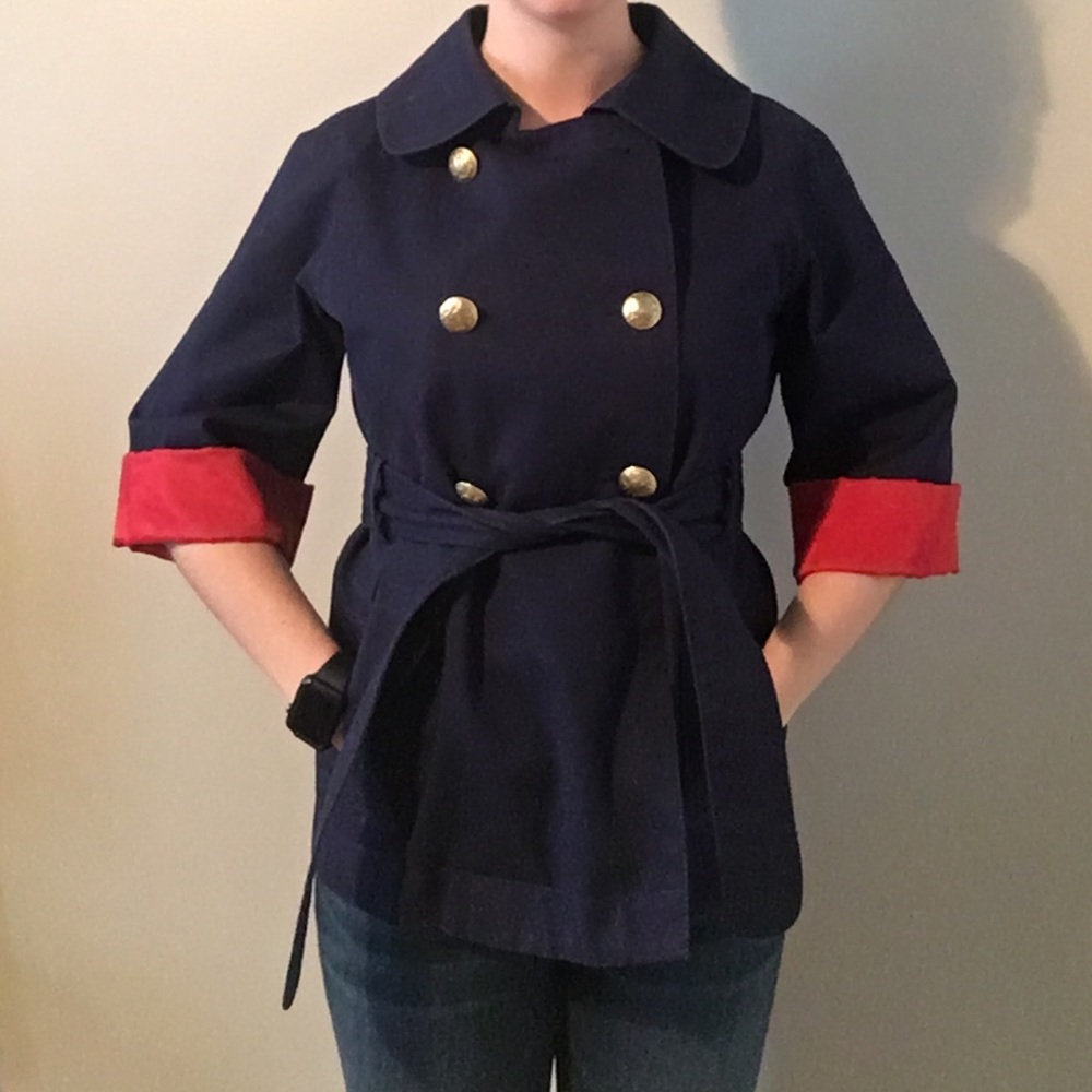 Jcrew peacoat jacket