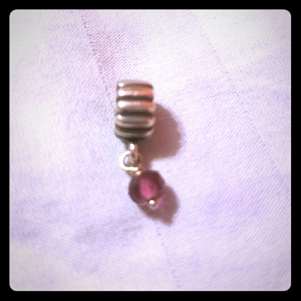 Pandora charm purple