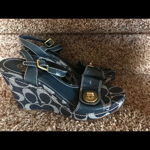 Coach Brand NEW sandals never worn
