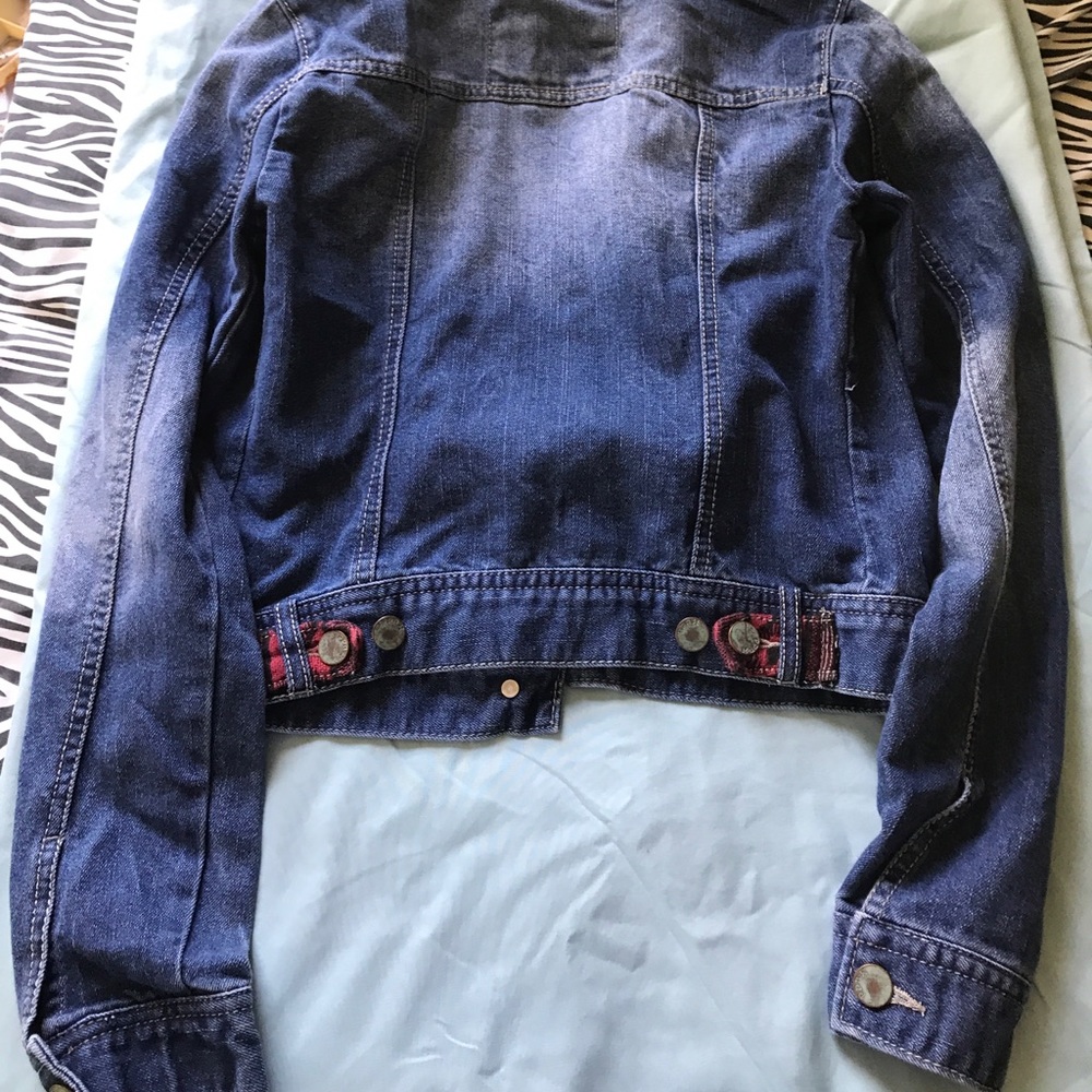 Denim jacket w boho pattern - Picture 2 of 3