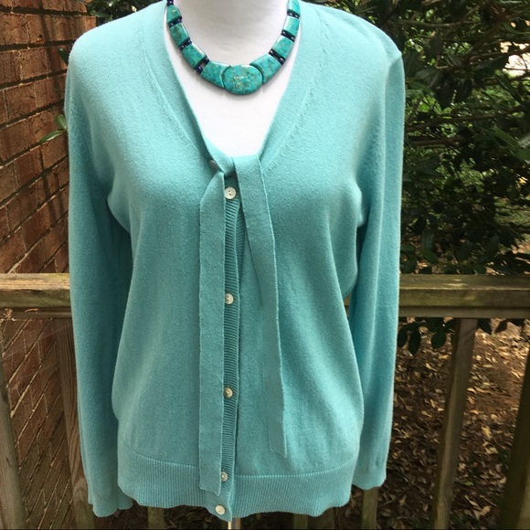 Cashmere And Cotton Land’s End Sweater - Picture 3 of 6