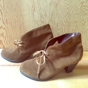 Indigo (by Clarks) Lace Up Booties Size 8.5