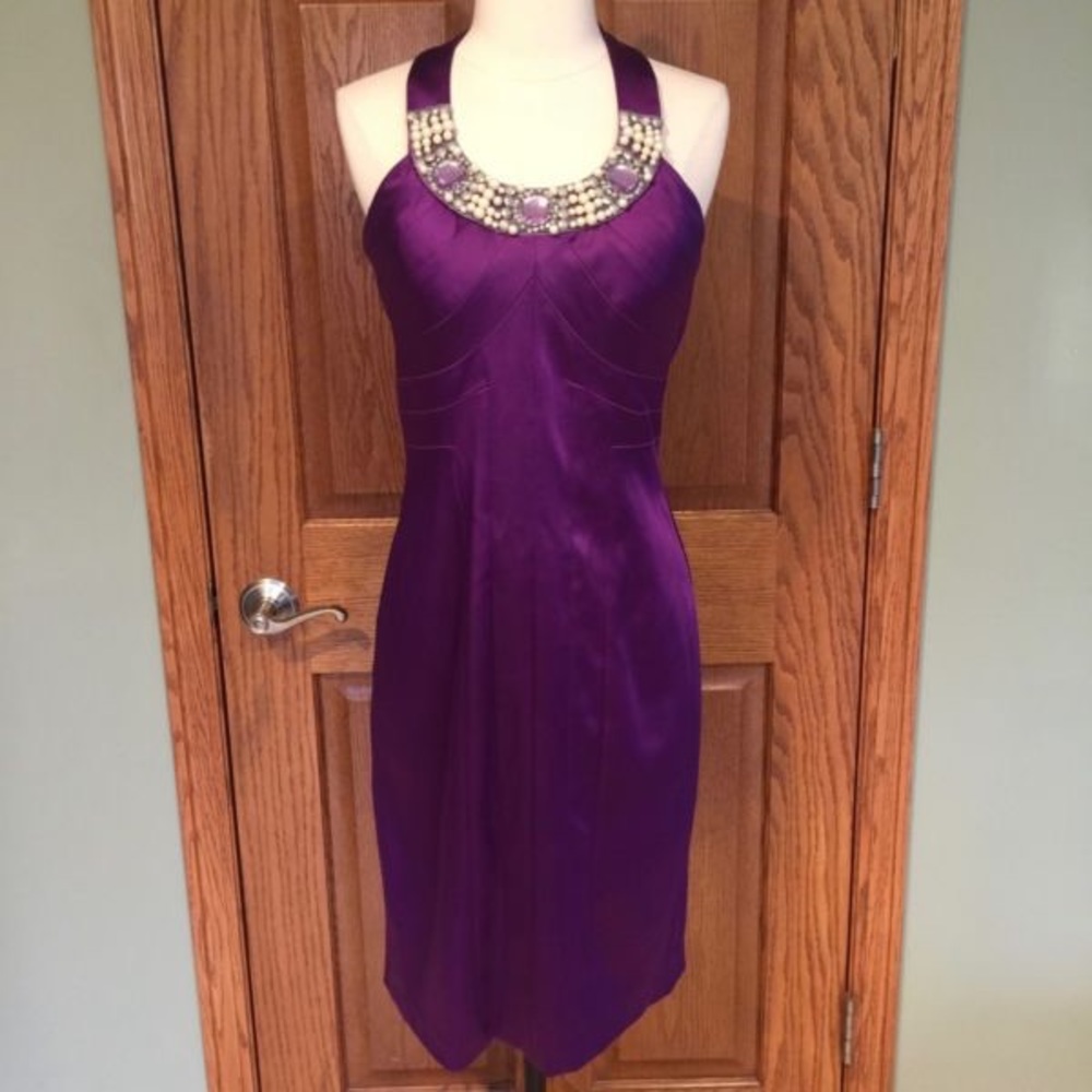 Jax Purple Cocktail Dress