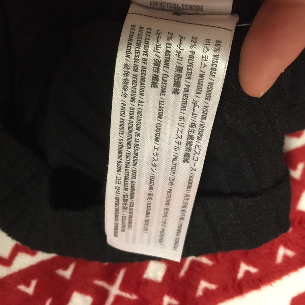 Abercrombie and Fitch Mock Neck Ribbed Dress - Picture 5 of 8