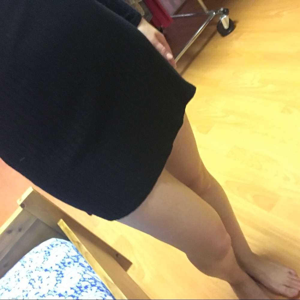 Abercrombie and Fitch Mock Neck Ribbed Dress - Picture 8 of 8