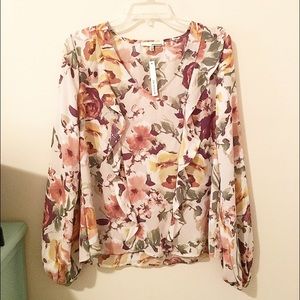 ✨NWT Nordstrom✨-June and Hudson Flower Print Shirt