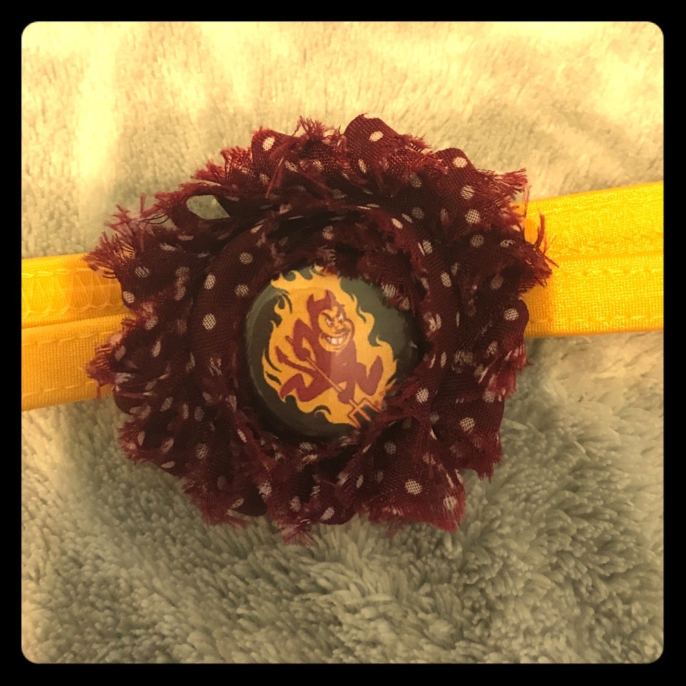 ASU Arizona State Sparky Headband