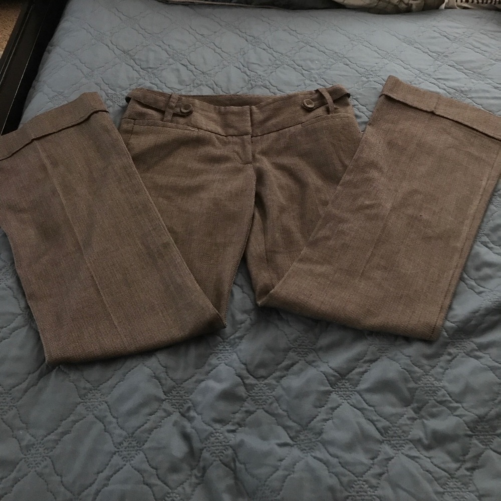 Brown trousers