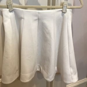 White Flowy Skirt from Urban Outfitters