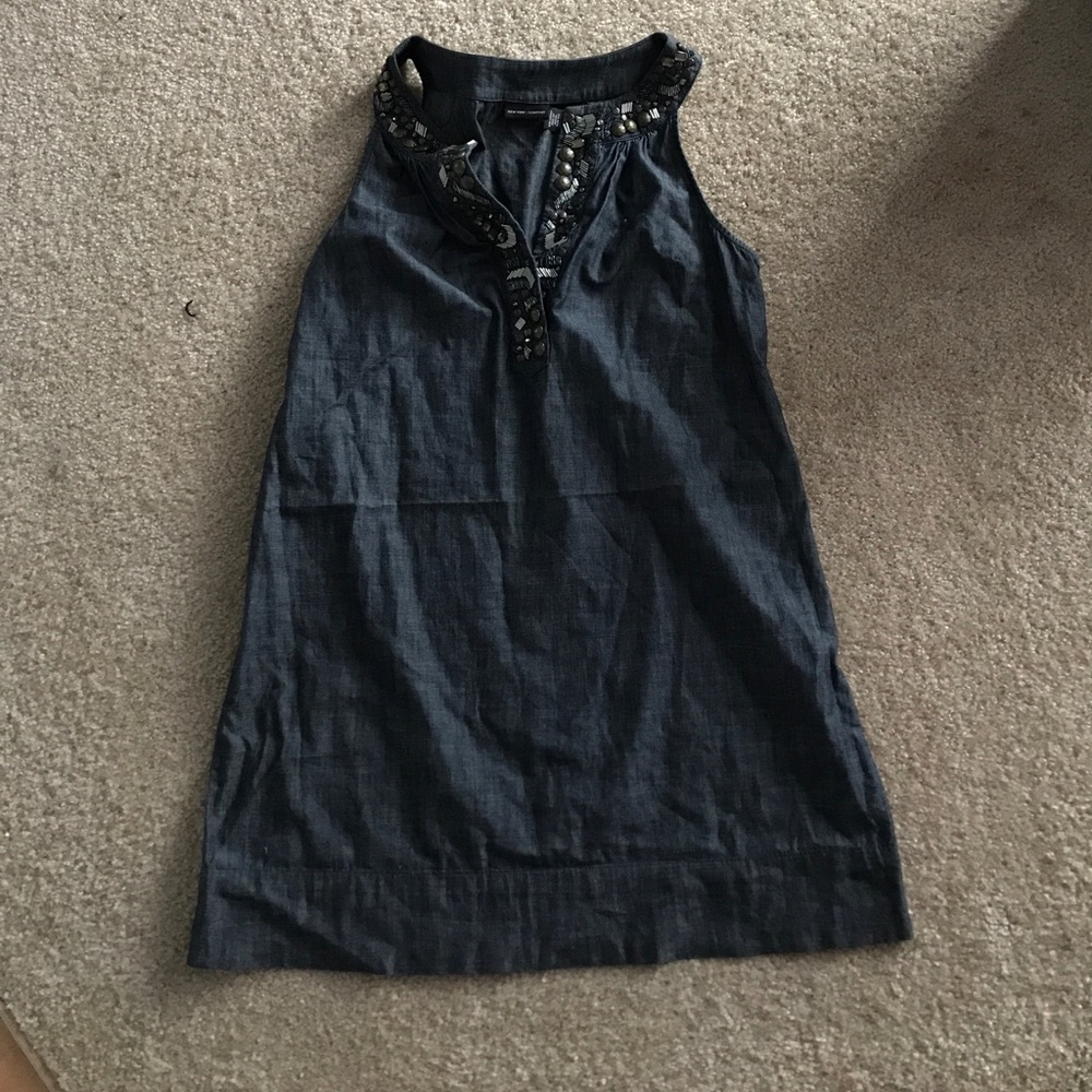 Cotton embellished sundress