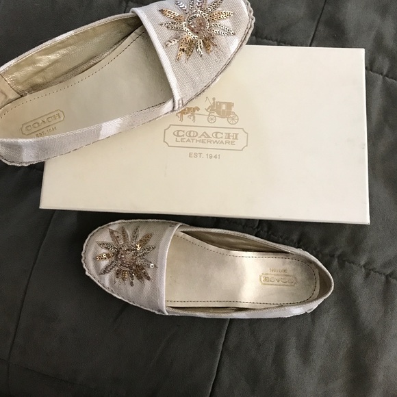 Coach Shoes - Coach Flats new in box