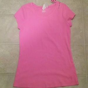 GIRLS NWT JUSTICE PLUS SIZE 20 TEE