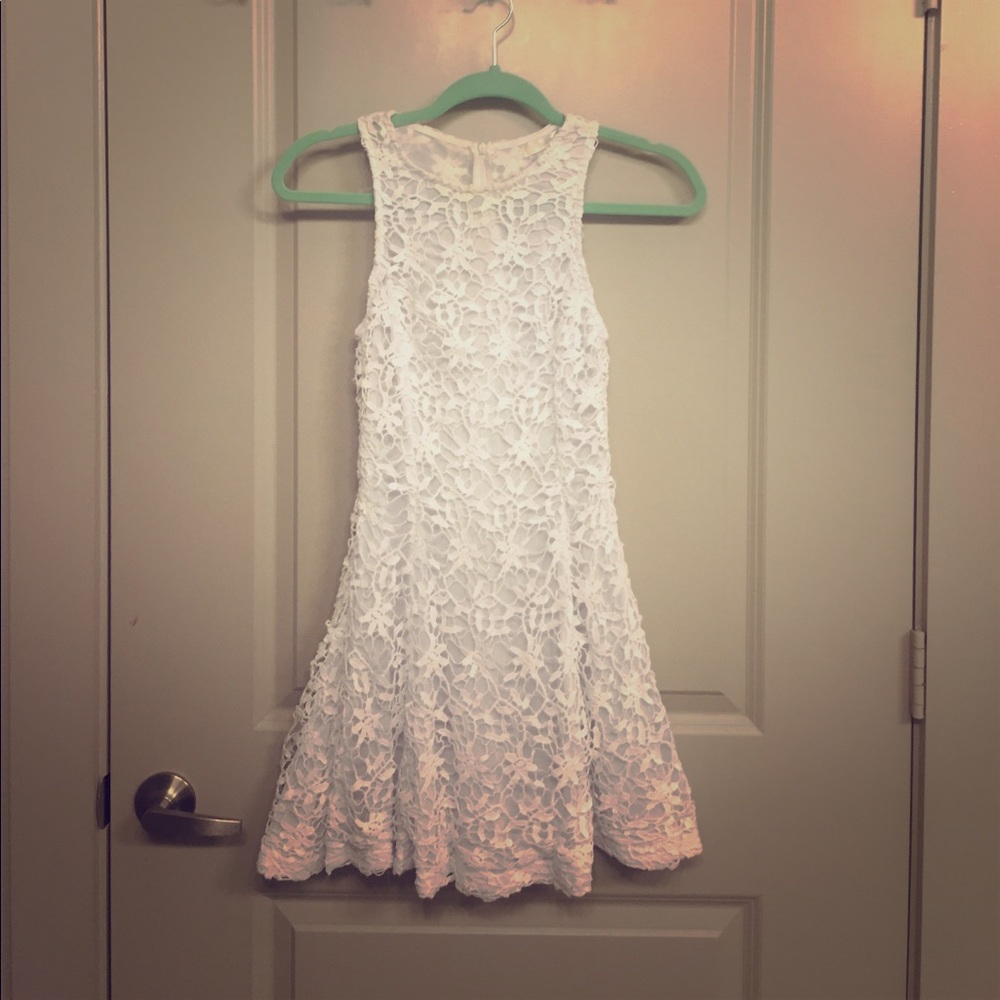 White millou skater dress.