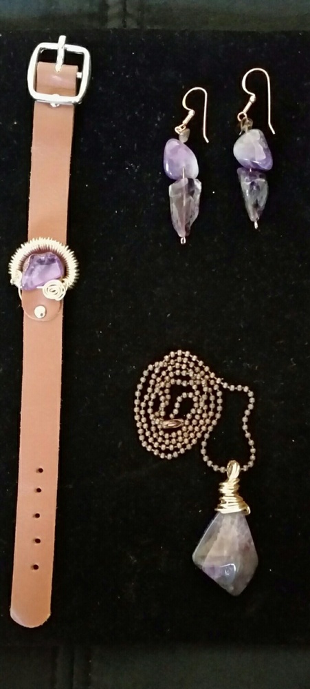 Amethyst set