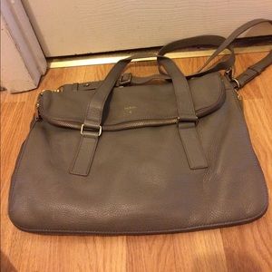 Fossil cross body pebbled leather handbag