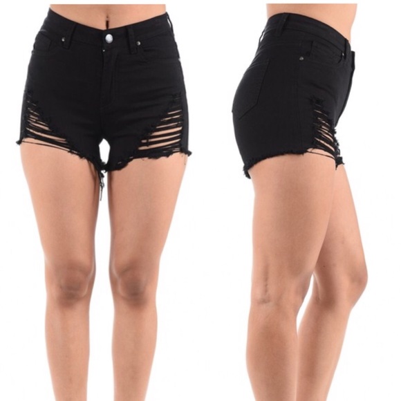 SALE‼️ | new | distressed slay short - Picture 3 of 8