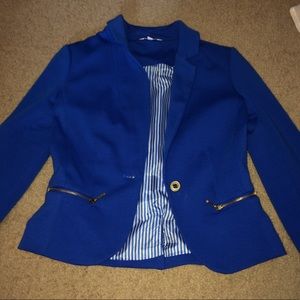 Blue blazer