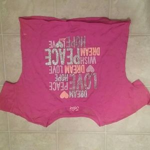 GIRLS JUSTICE PLUS SIZE 18 TEE