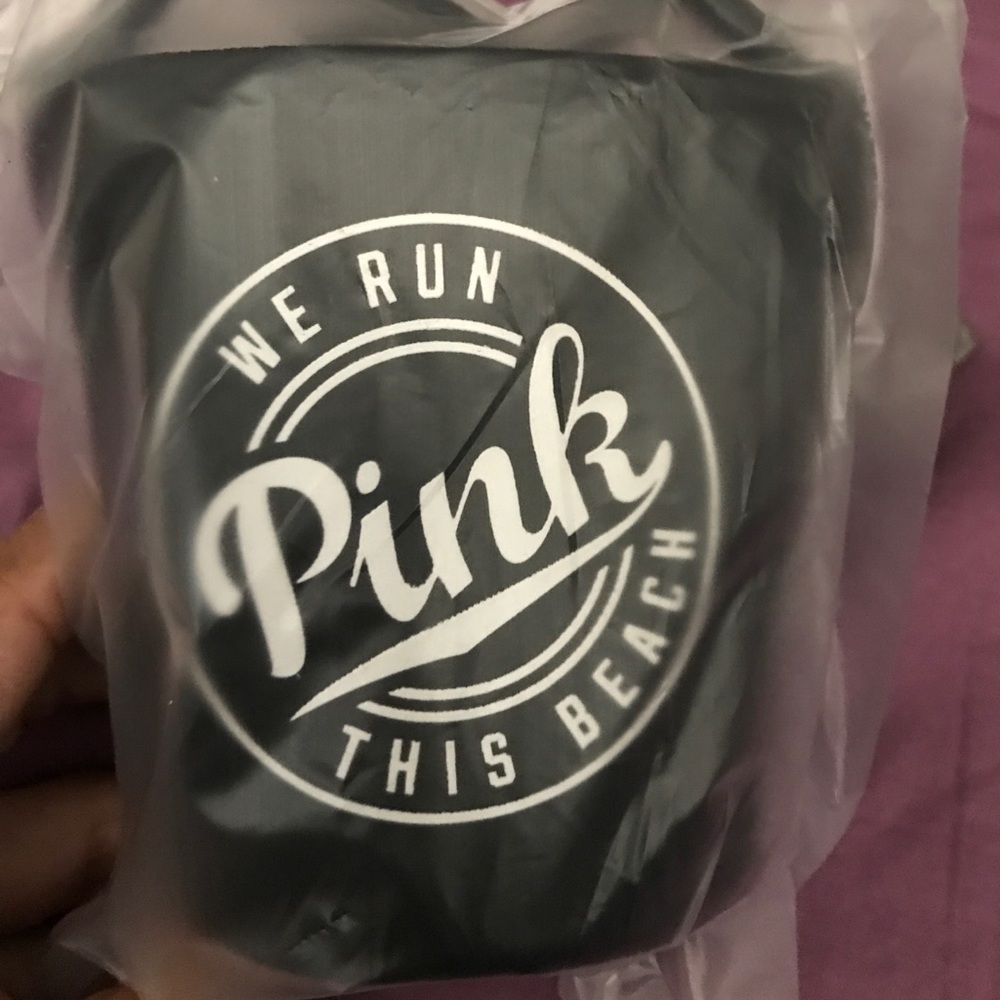 beer or soda holder from Victoria secret pink