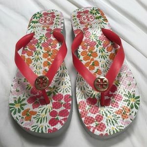Tory Burch Platform Flip Flops