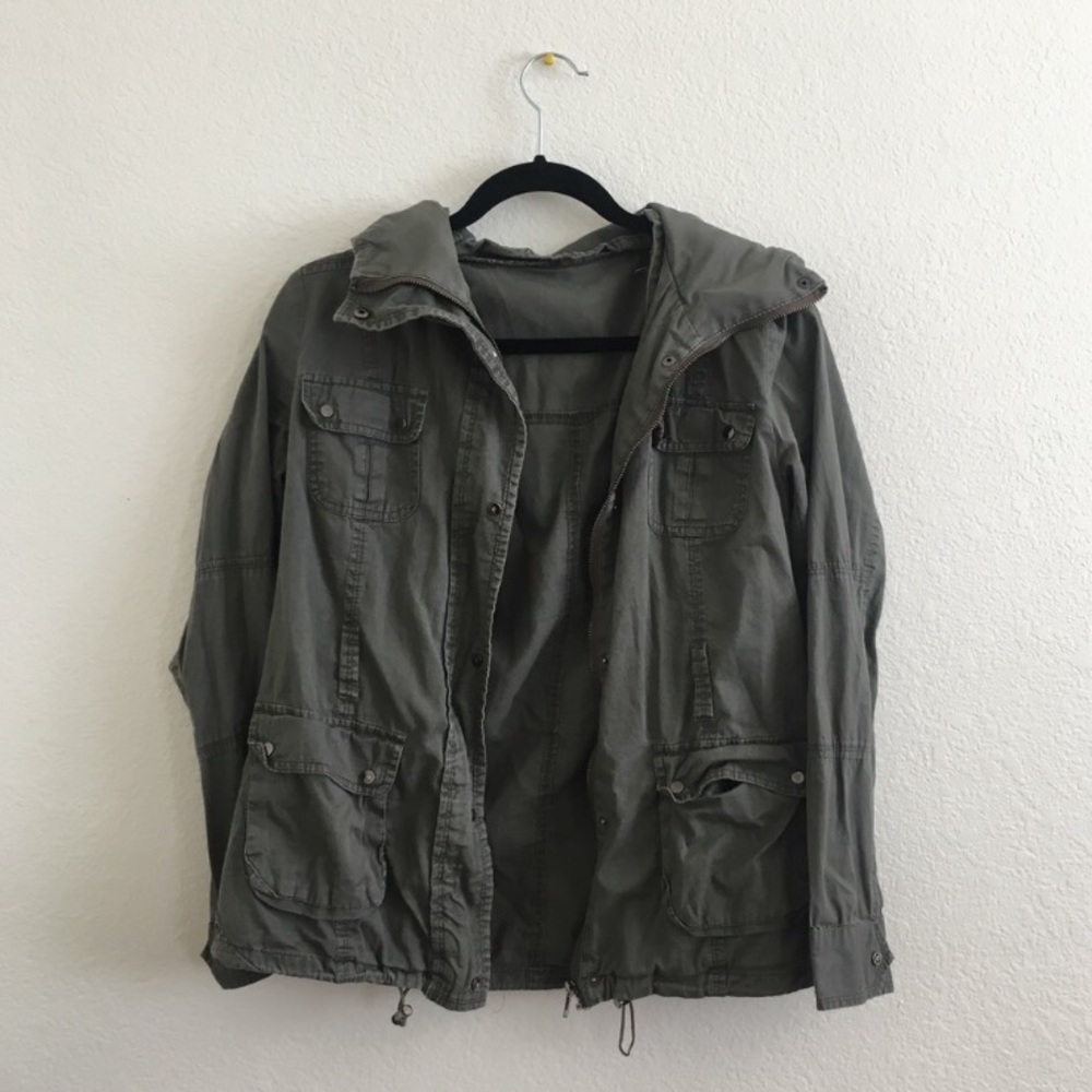 Army Green Utility Jacket