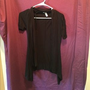 Short sleeve cardigan